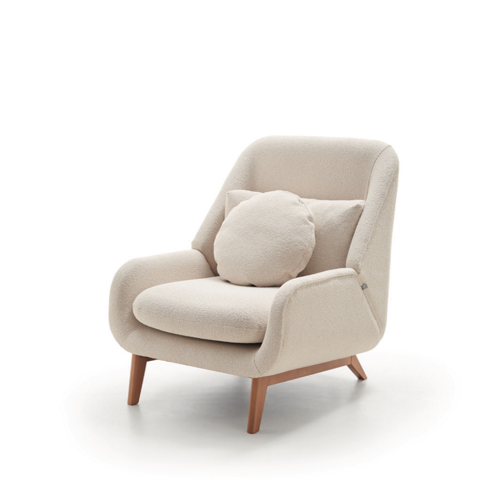 Butaca de diseño nórdico modelo ISOLÉ