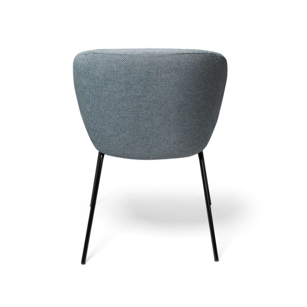 Silla Redondeada para Mesa de Comedor Pata Metal