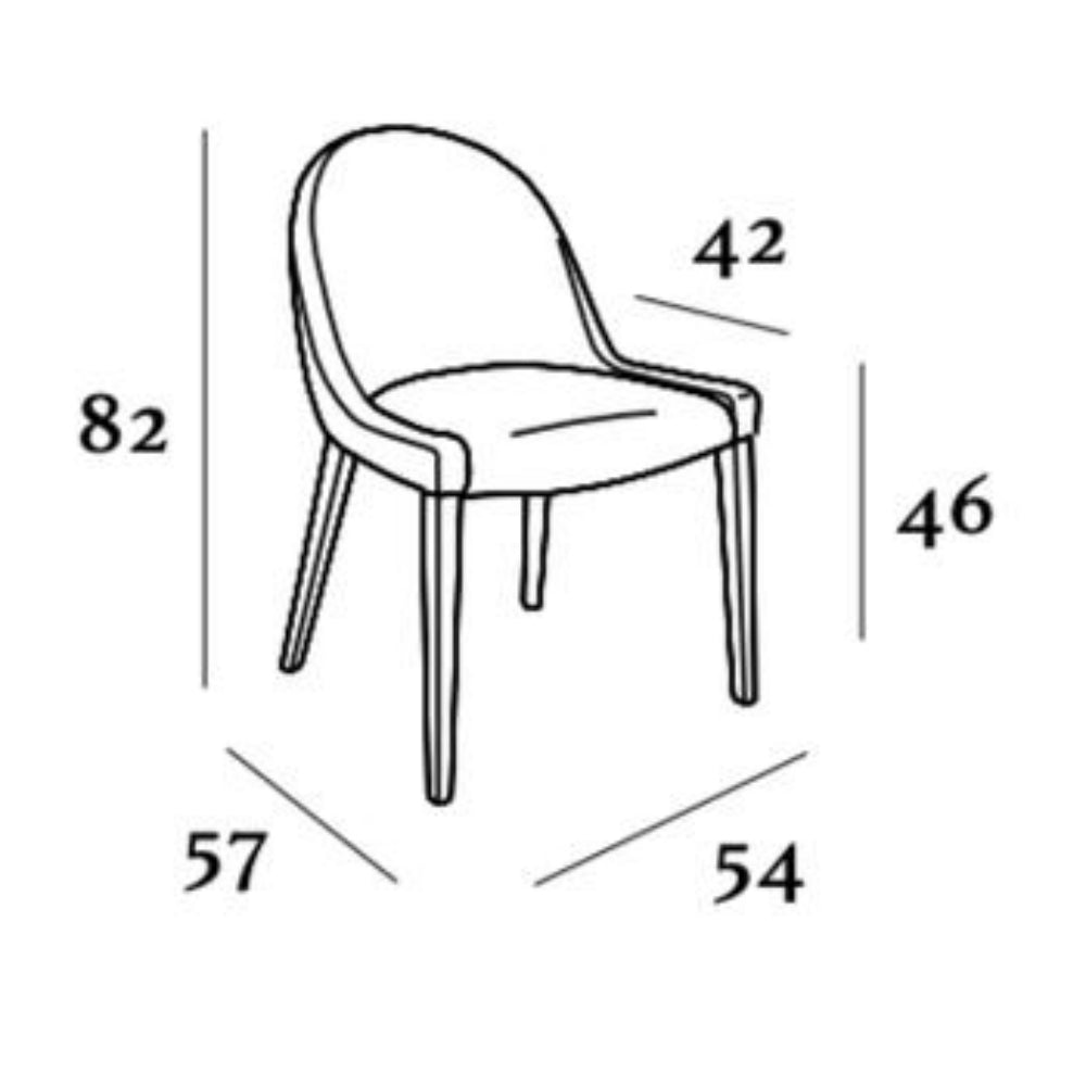 Silla de diseño para Mesa de Comedor Pata Metal