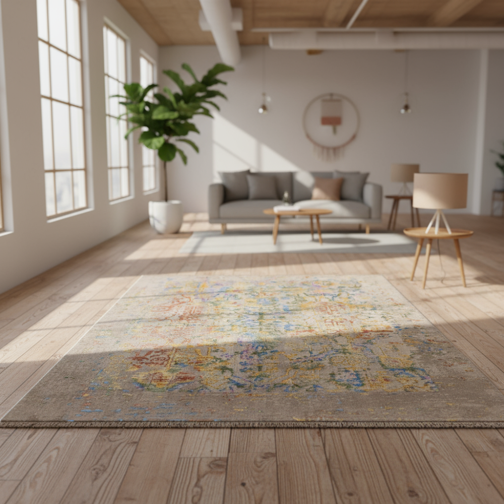 Alfombra de diseño Lea Beige