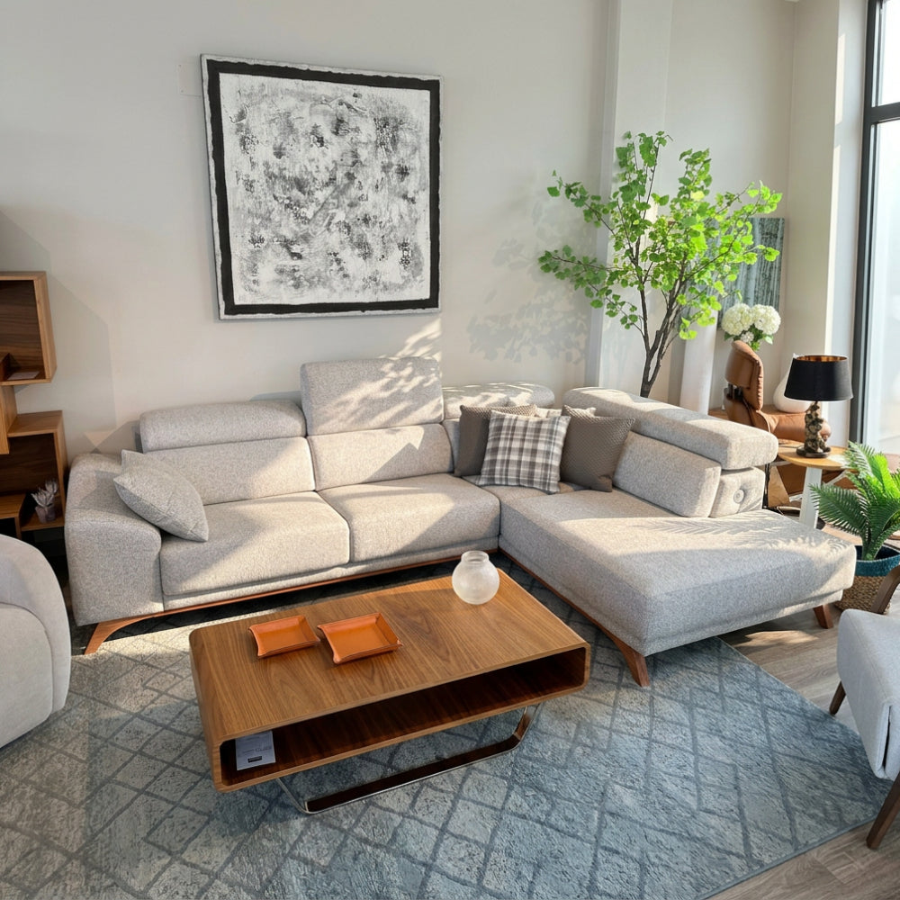 Rinconera chaiselongue de diseño modelo MADEIRA en CREVIN