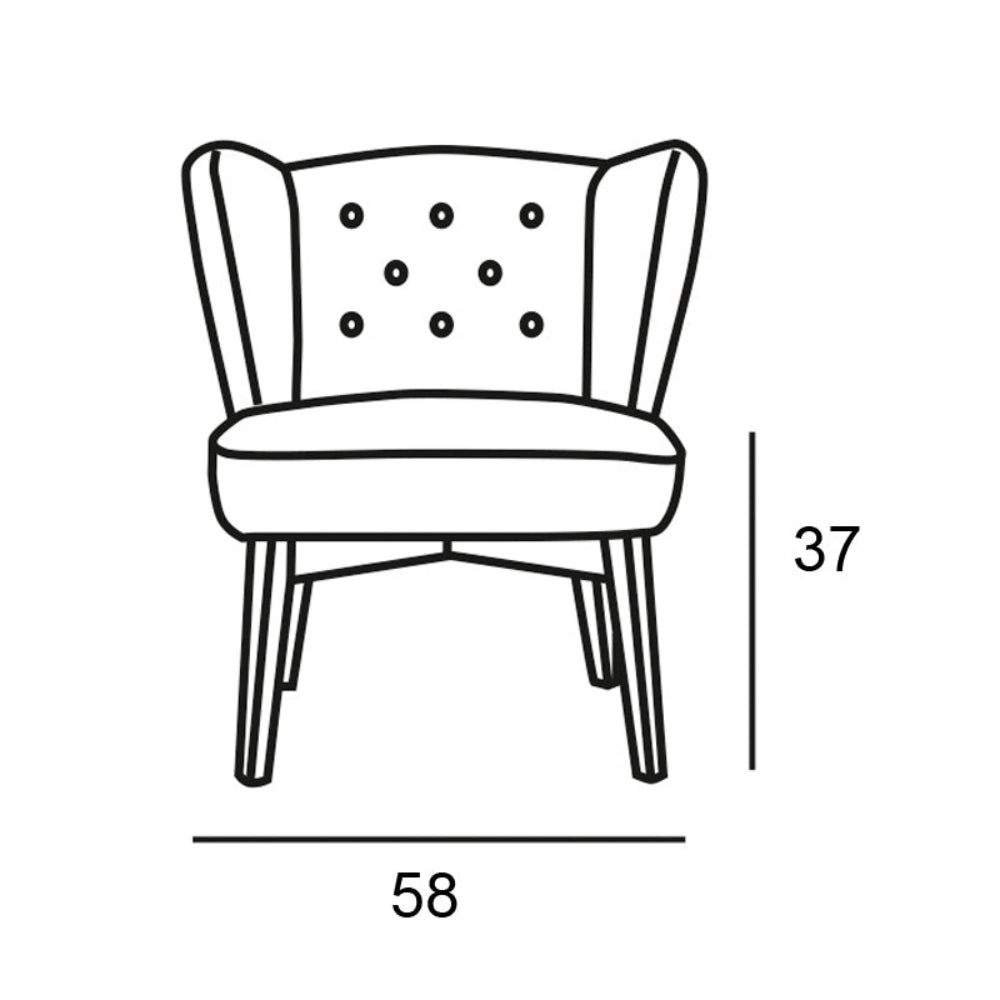 Sillón infantil modelo PETITE MALIK