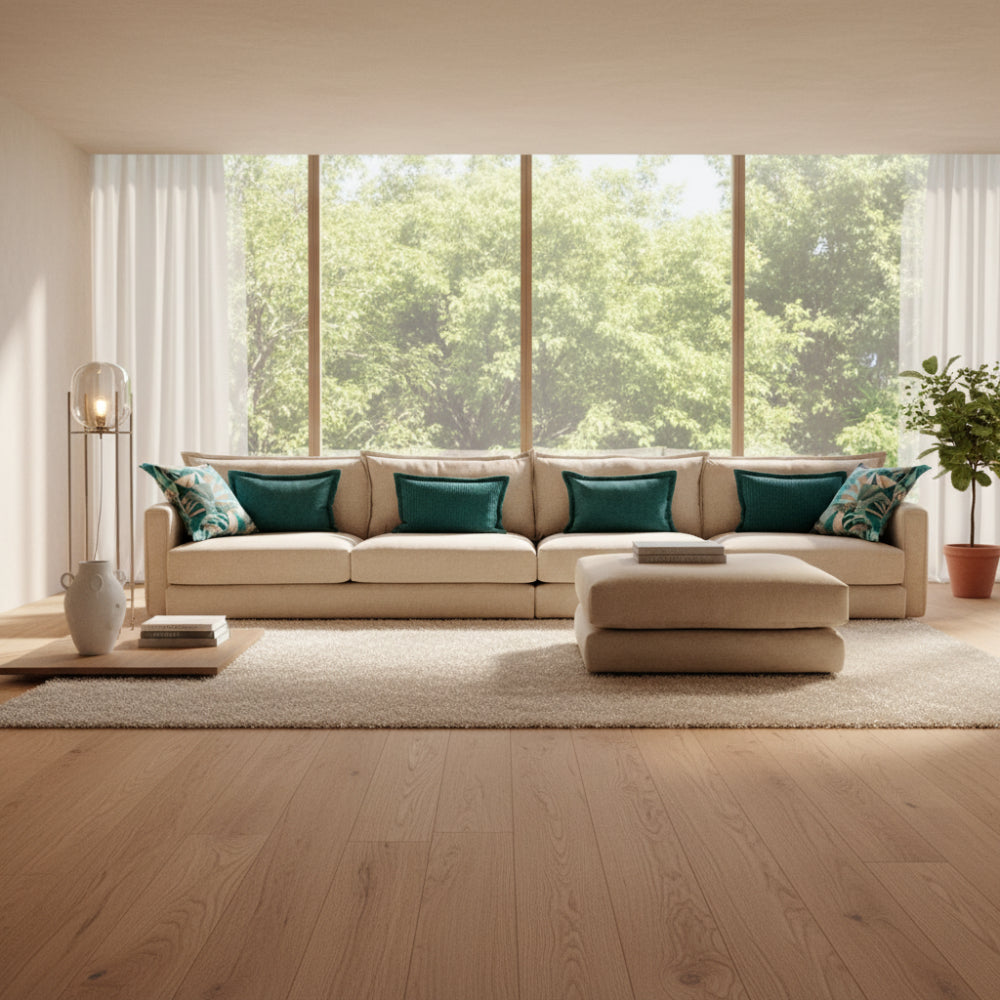 Maxi sofá de diseño modular convertible rinconera modelo OLAVIDE