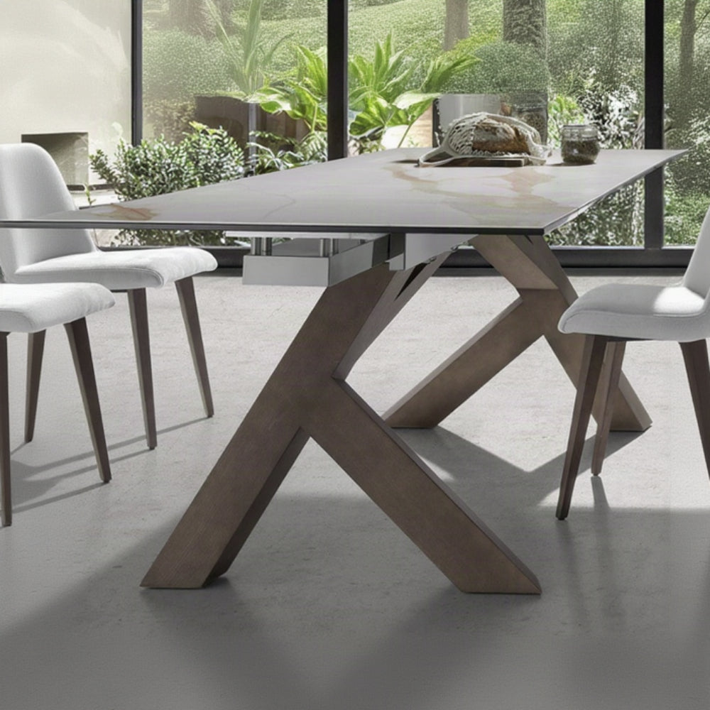 mesa ash porcelanico ch design mobles nacher Sidivani