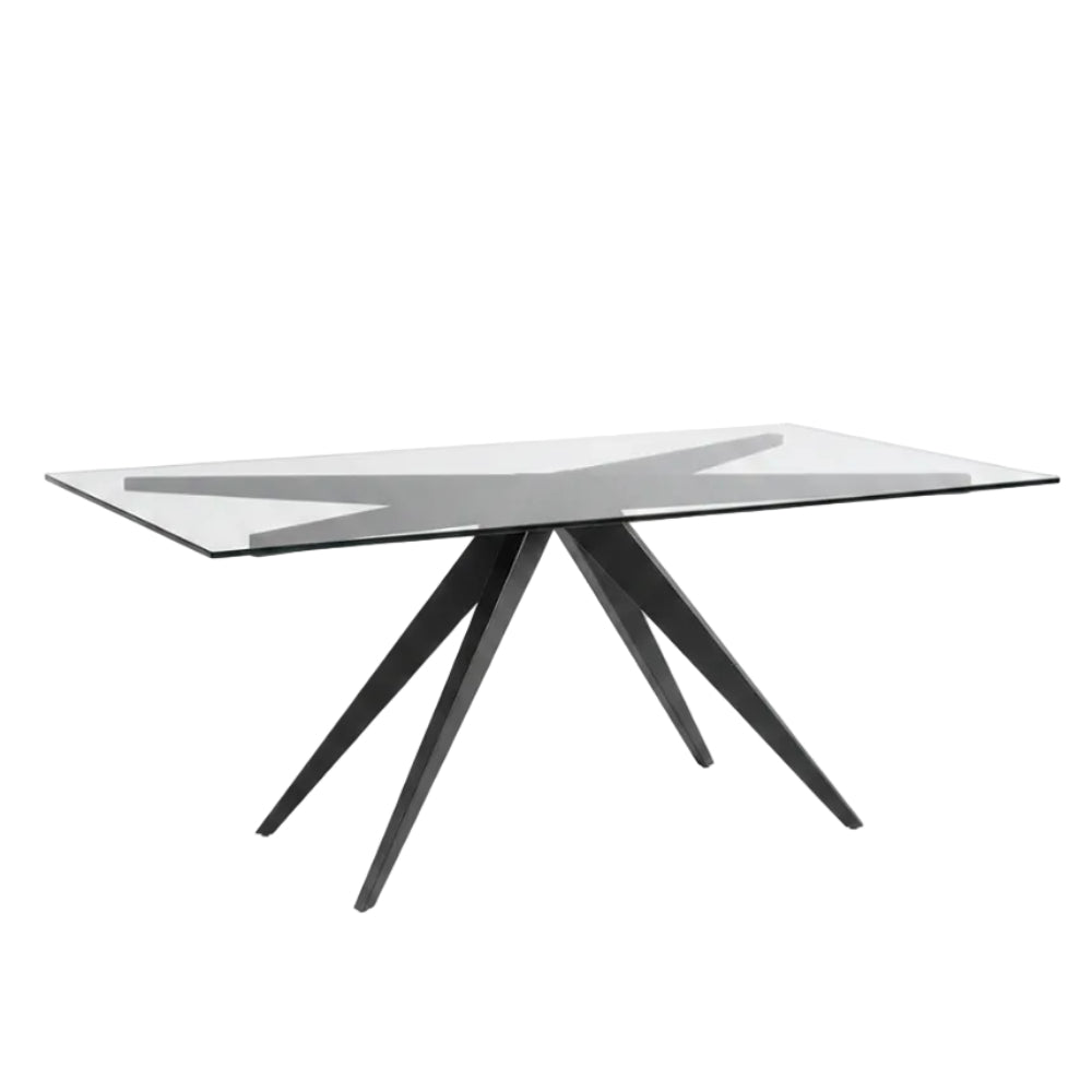Mesa de Comedor Tapa de Cristal
