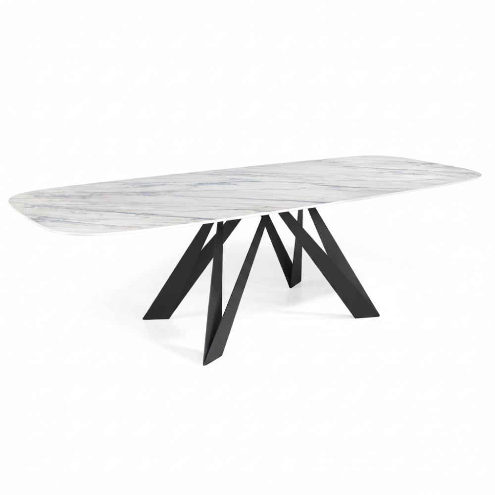 Mesa de Comedor Fija Tapa Porcelánico