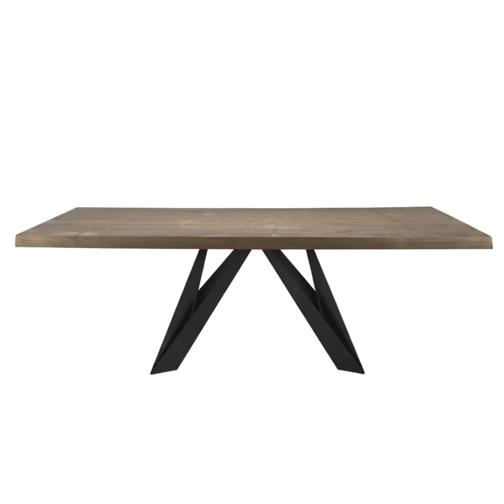 Mesa de Comedor Fija Tapa de Madera