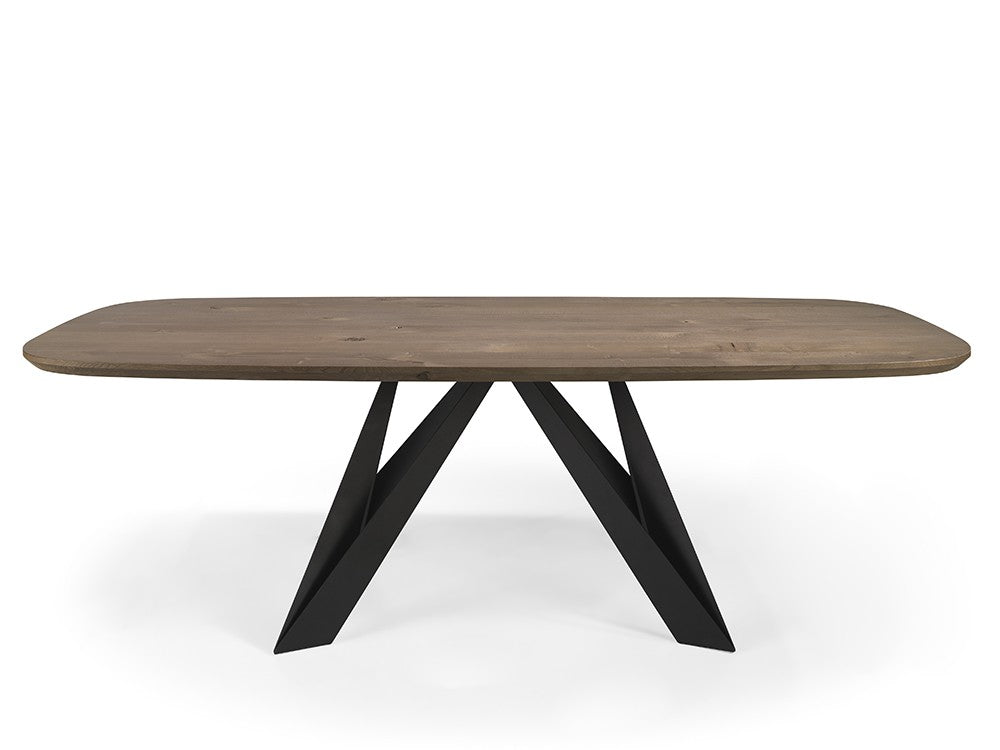 Mesa de Comedor Fija Tapa de Madera