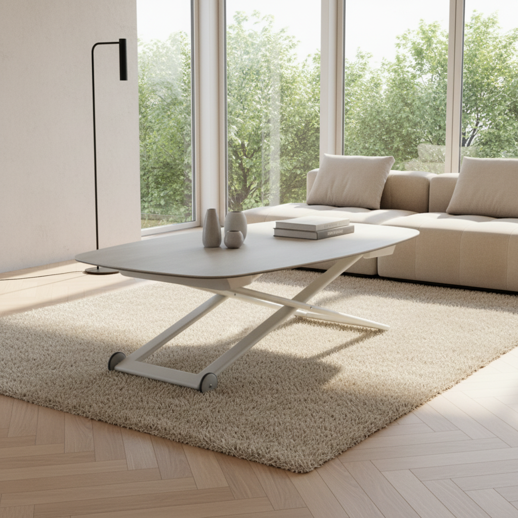 Mesa centro Elevable Eléctrica Modelo RTCLP