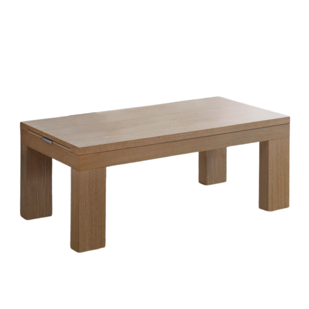 Mesa centro de diseño elevable y extensible
