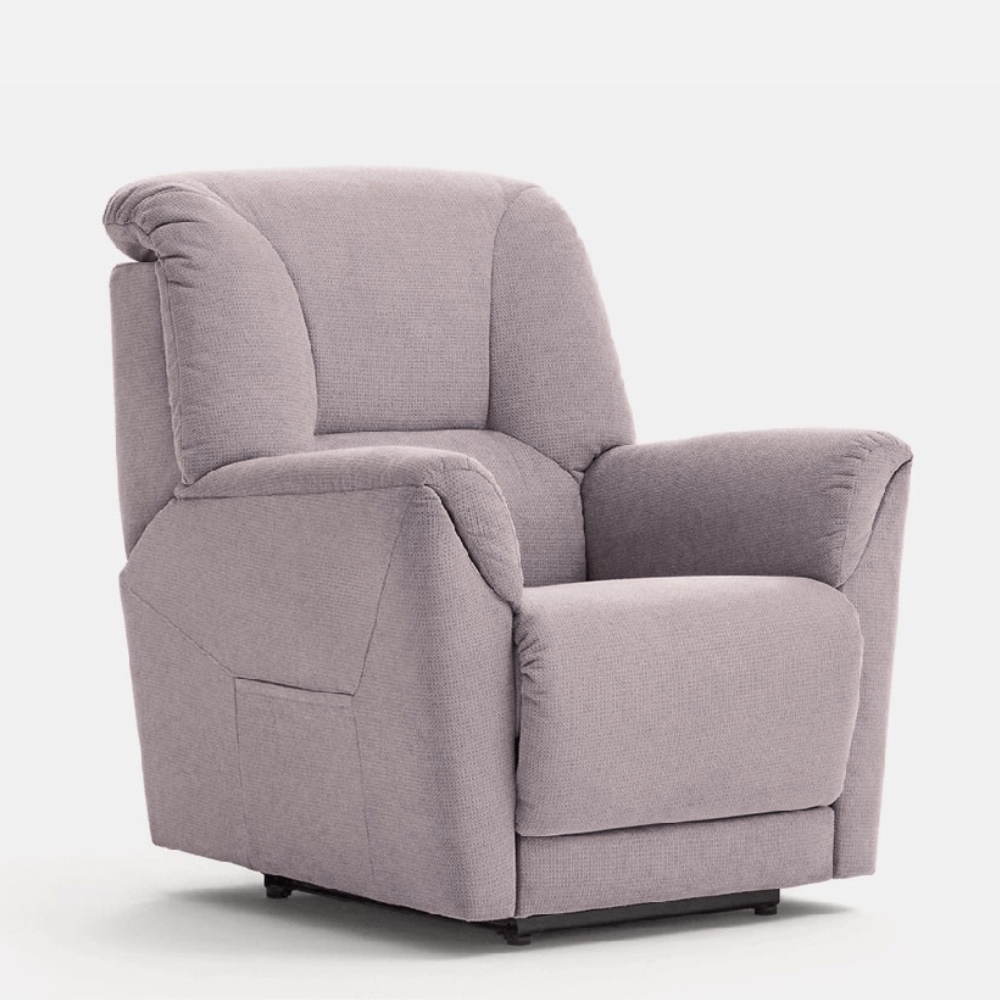 Sillón Relax Manual Modelo NATA Tapizado Aquaclean