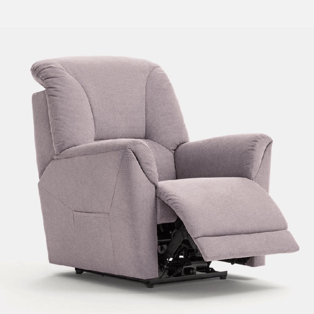 Sillón Relax Manual Modelo NATA Tapizado Aquaclean