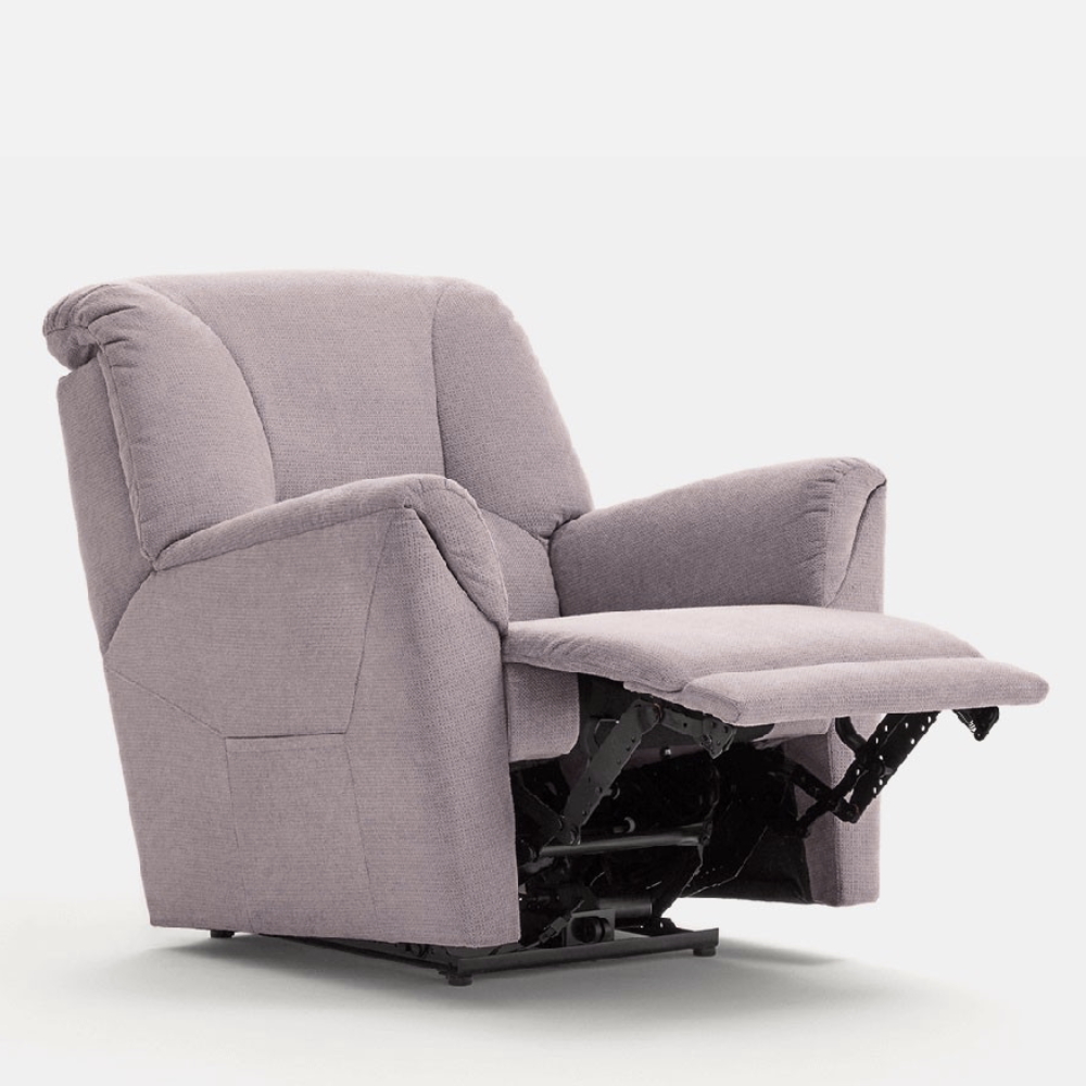 Sillón Relax Manual Modelo NATA Tapizado Aquaclean