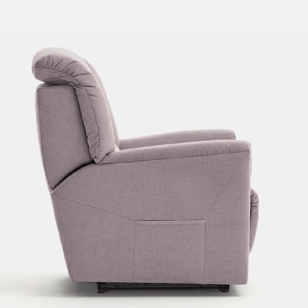 Sillón Relax Manual Modelo NATA Tapizado Aquaclean