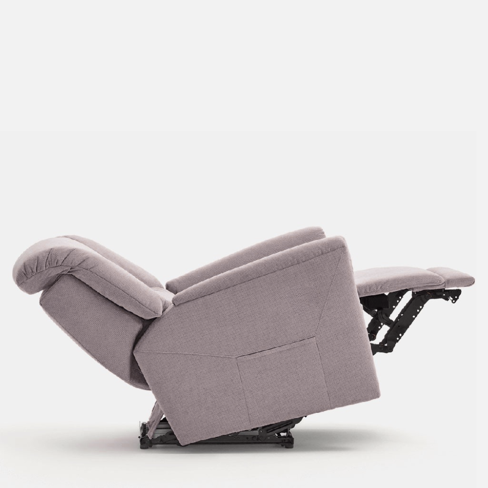 Sillón Relax Manual Modelo NATA Tapizado Aquaclean