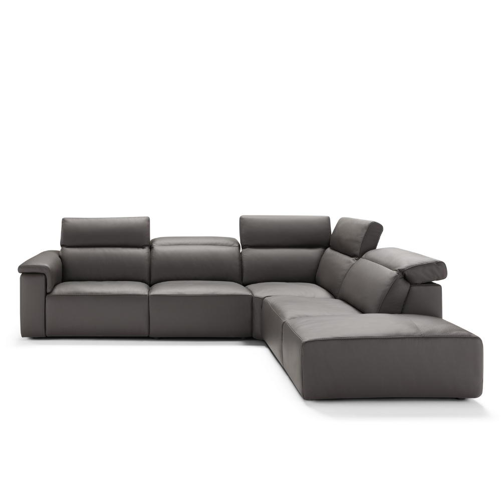Rinconera de diseño con relax modelo TERRANOVA en Piel