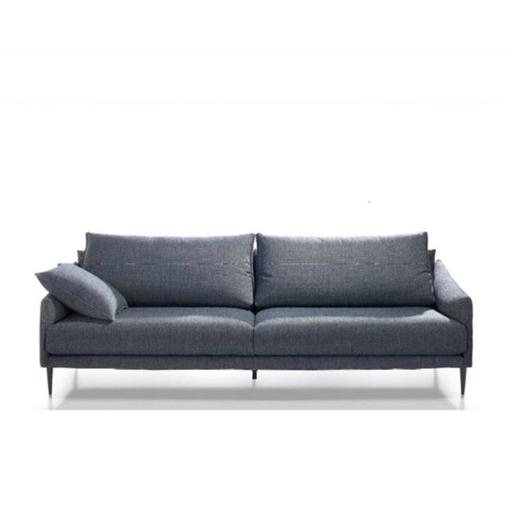 Sofá de fondo reducido totalmente desenfundable modelo MOMA tapizado Aquaclean