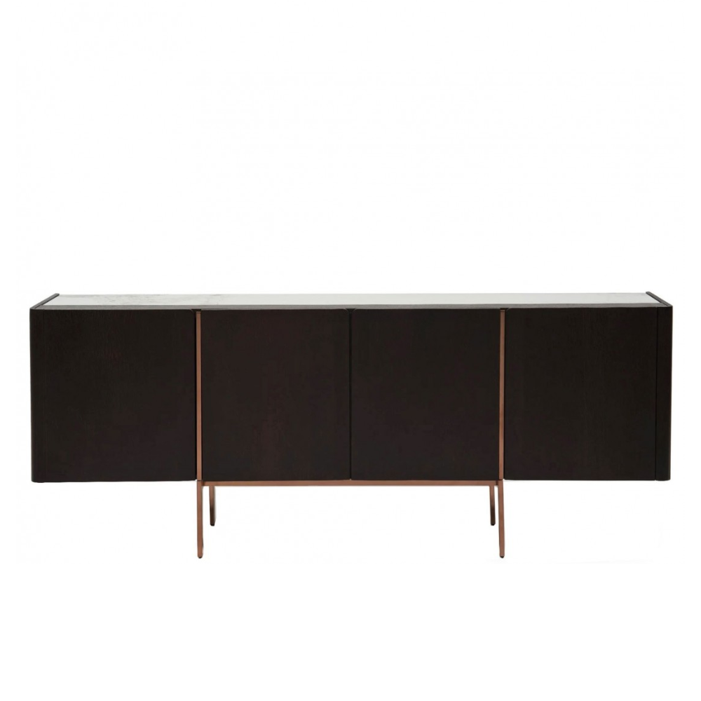 Mueble de TV de MDF Chapa Nogal