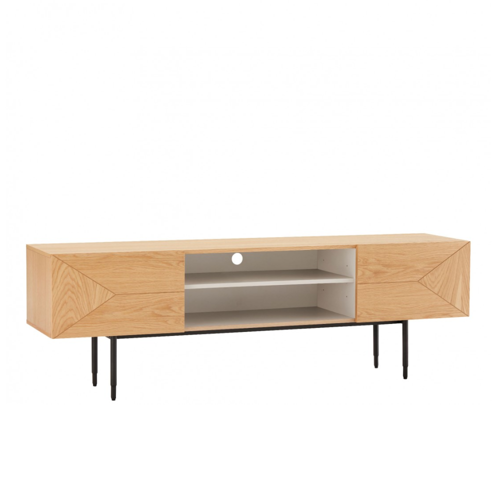 Mueble de TV Roble y Melamina