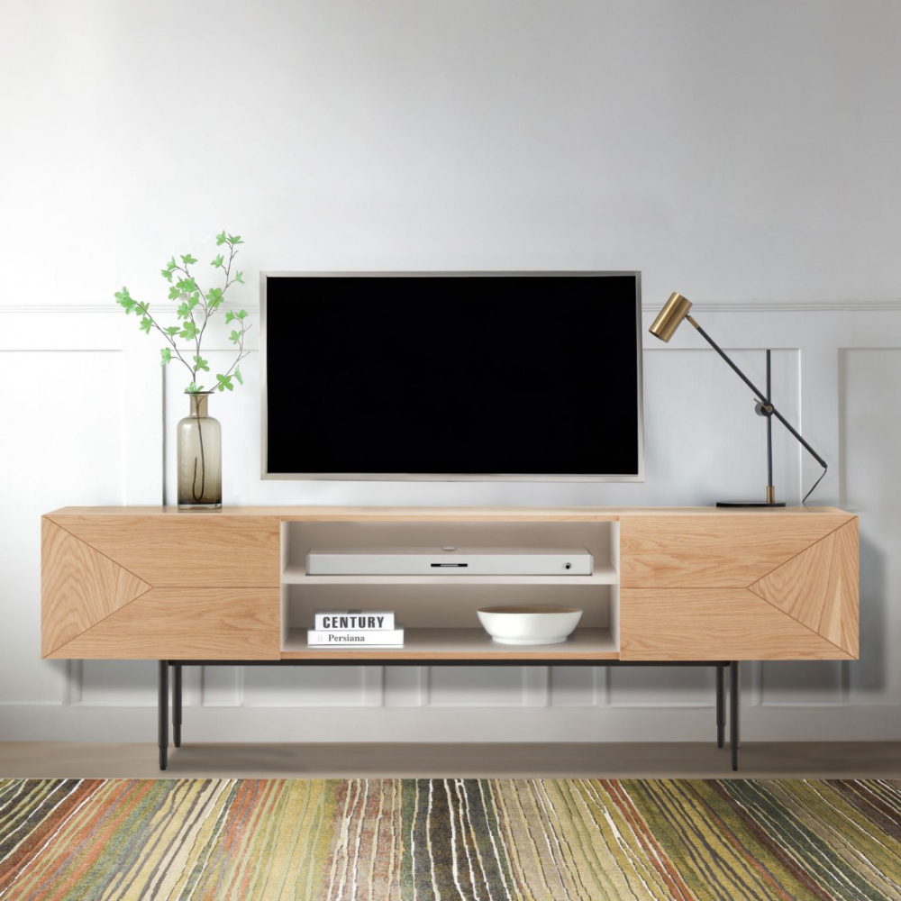 Mueble de TV Roble y Melamina