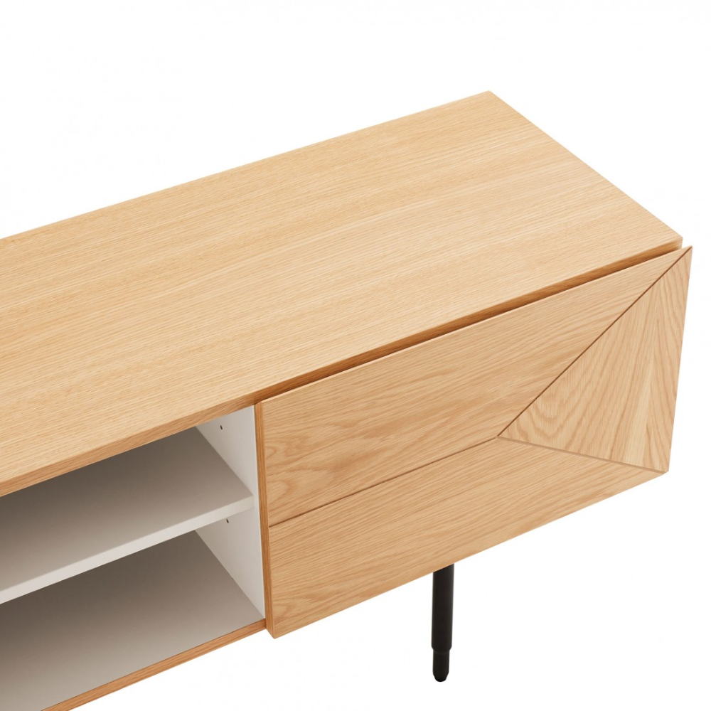 Mueble de TV Roble y Melamina