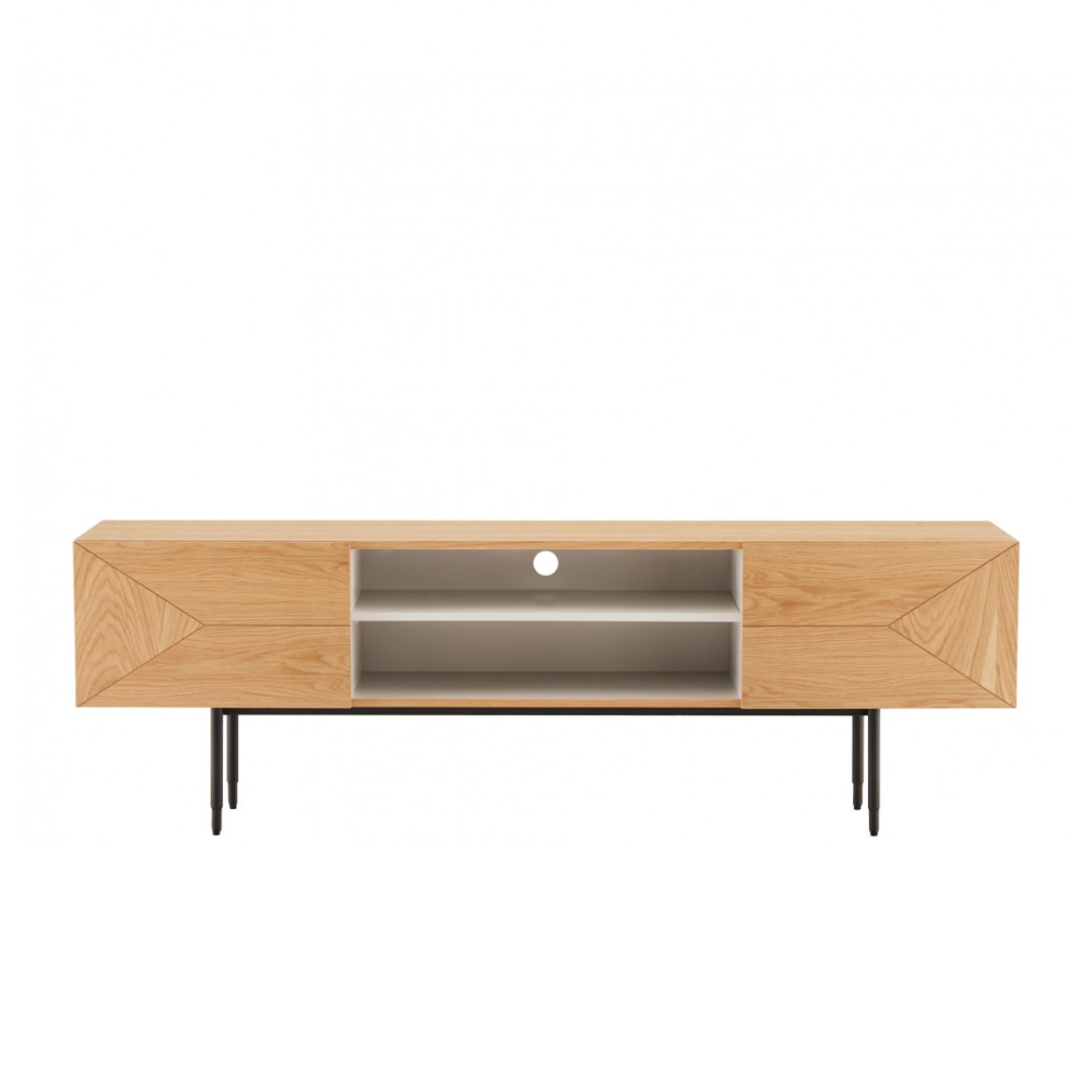 Mueble de TV Roble y Melamina