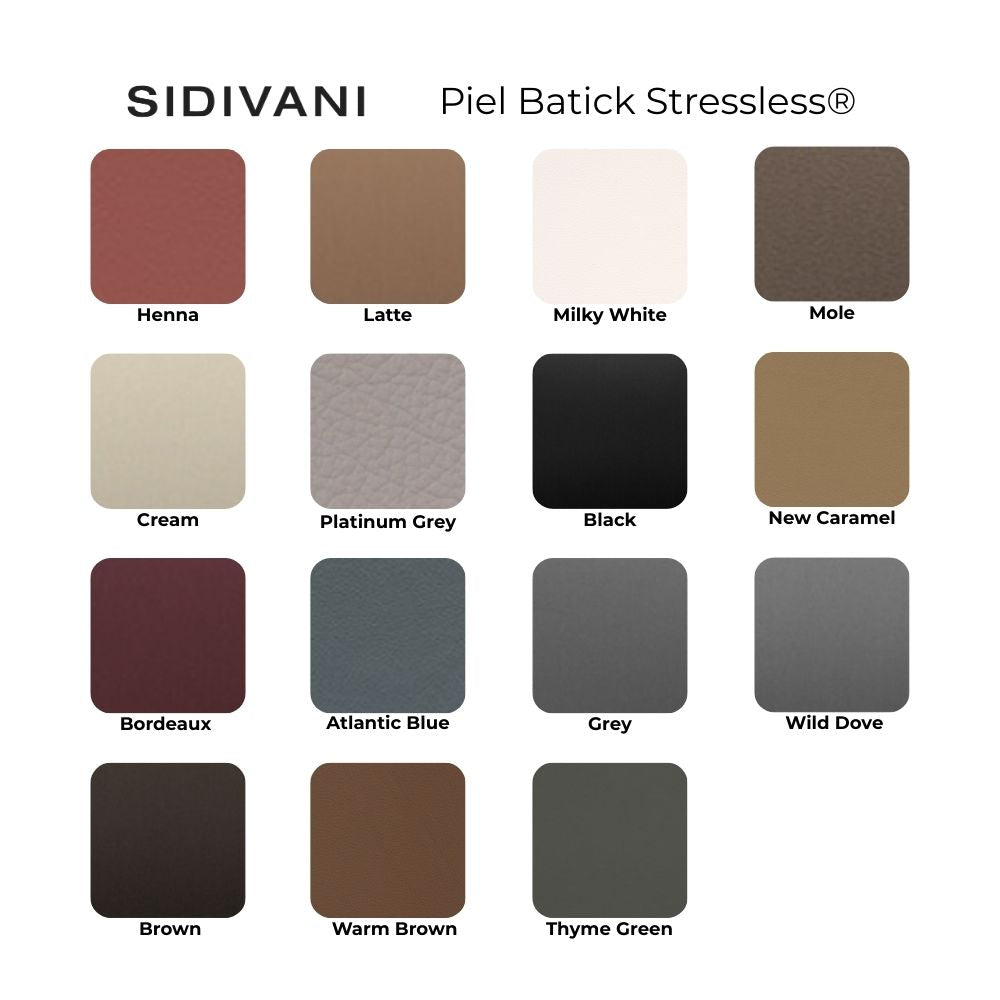 Sillón modelo VIEW Cross Plus™ System BalanceAdapt™ de Stressless en piel Batick