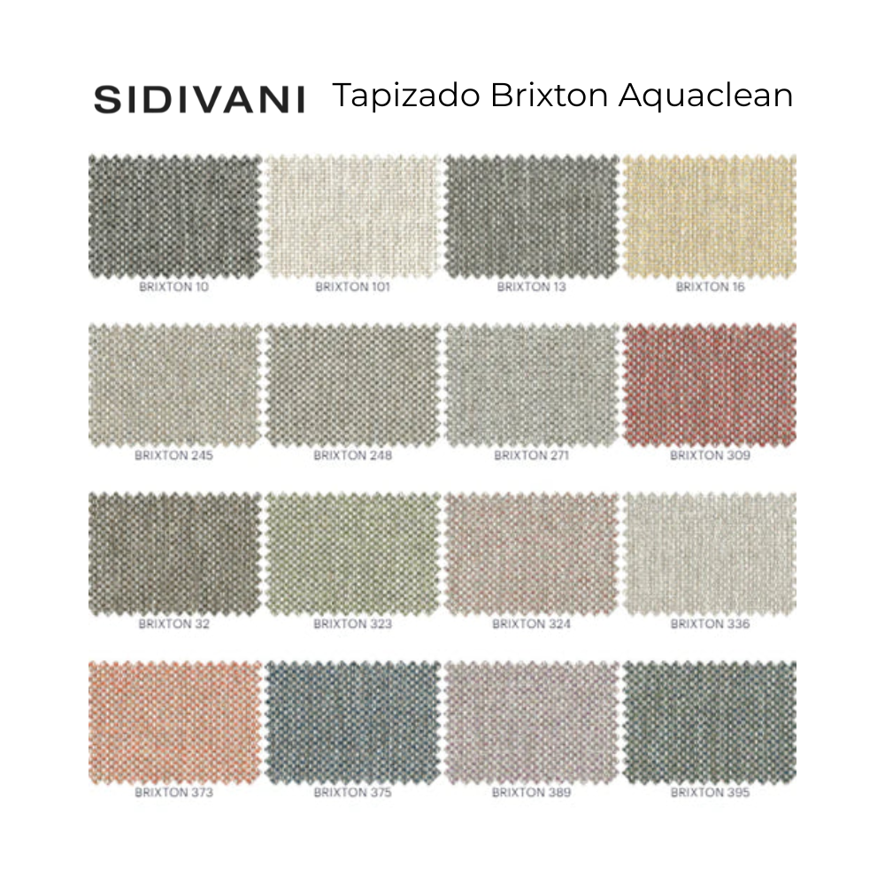 Chaisselogue con asientos relax modelo BOOBOO tapizado Aquaclean