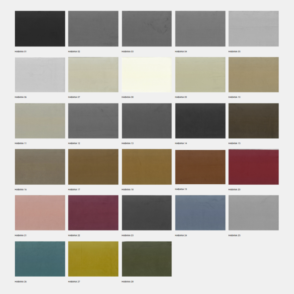 muestrario de tapizado Habana