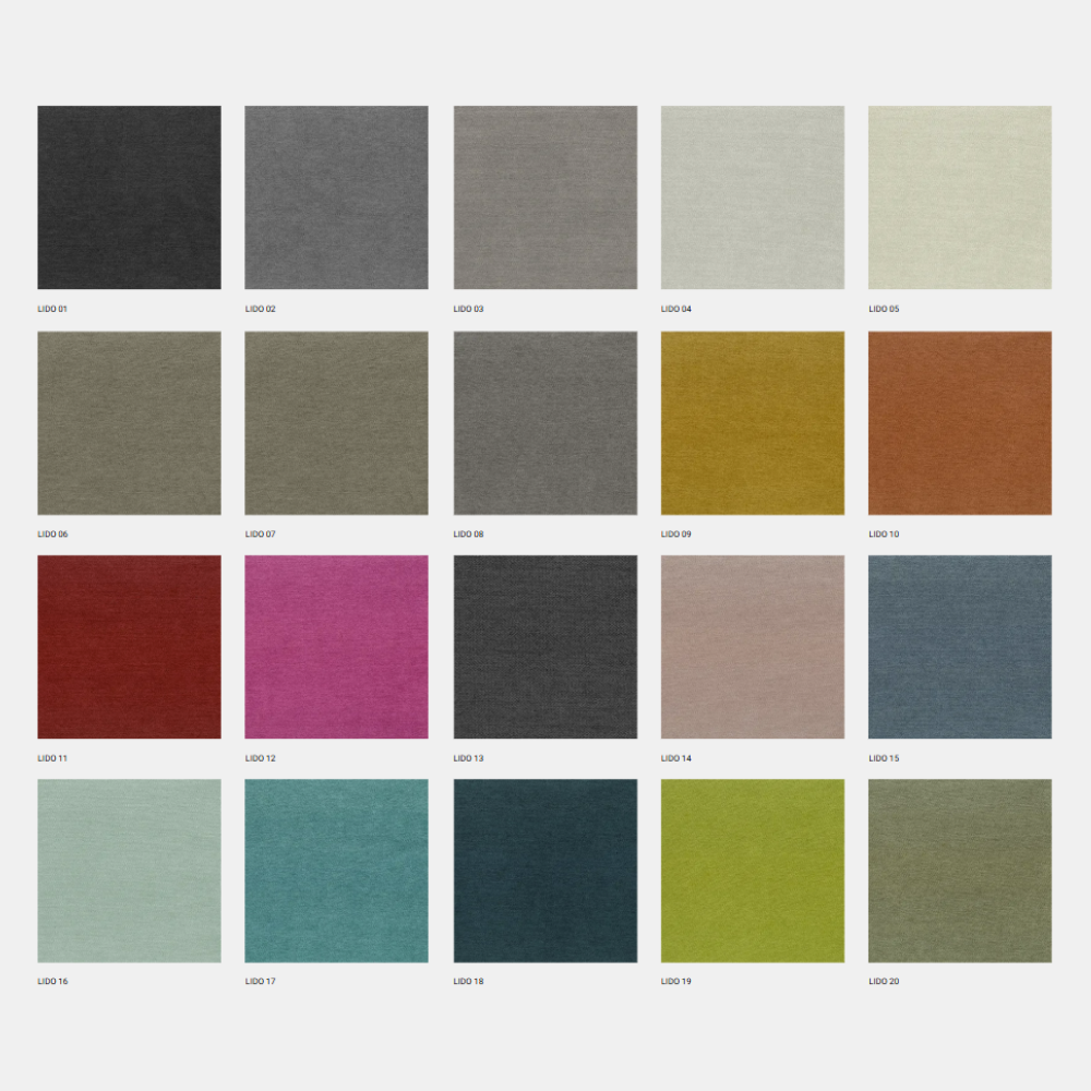 Muestrario de tapizado Lido