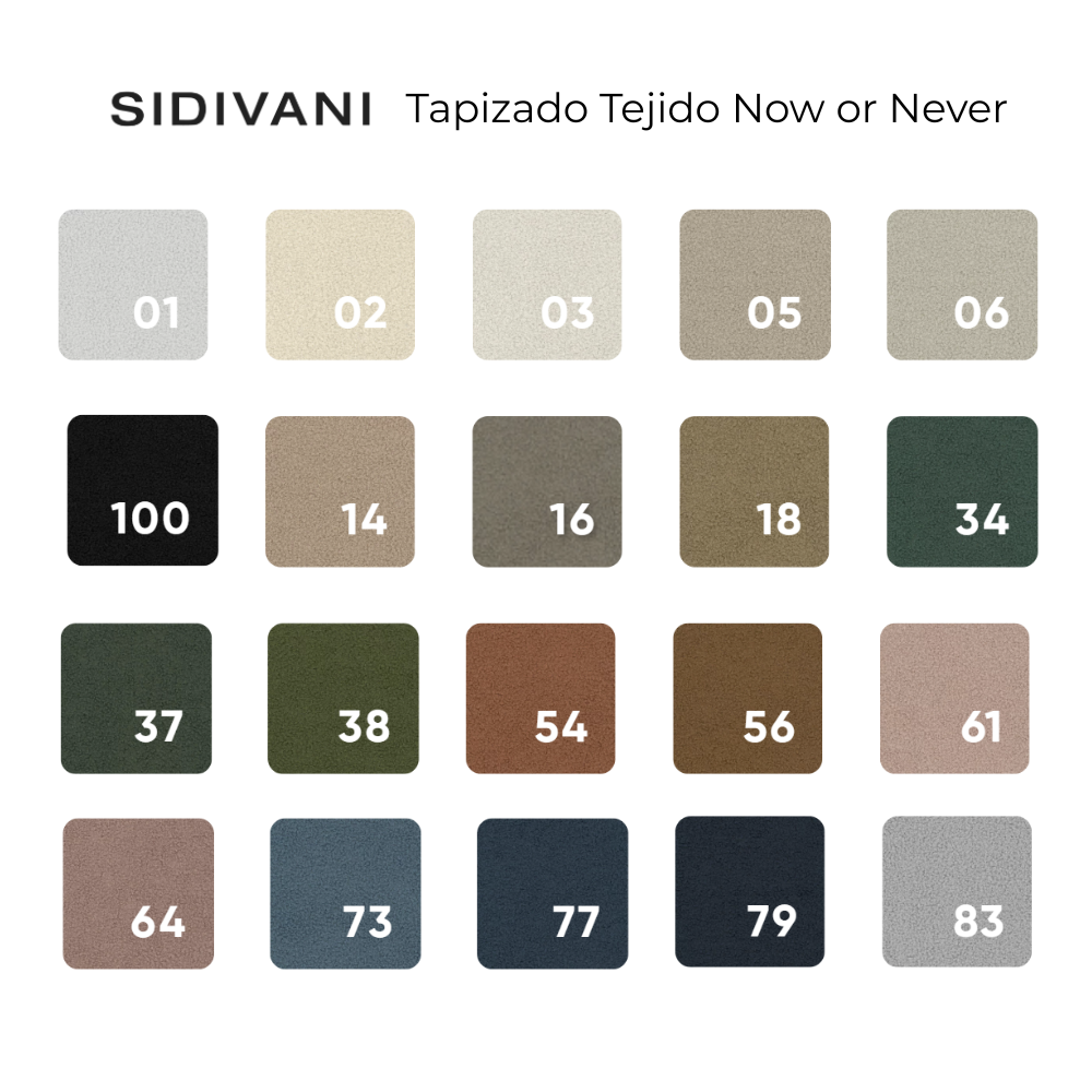 muestrario de tapiceria now or never