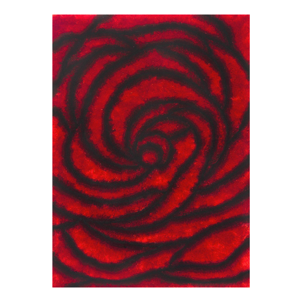 Alfombra de diseño tridimensional MUSA Red