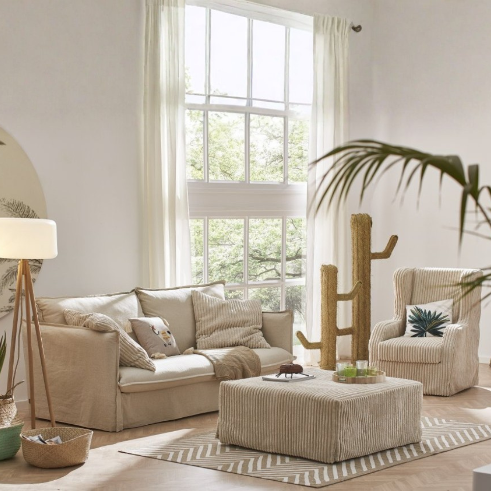 Sofá cama modelo NASSAU con sistema de apertura italiana