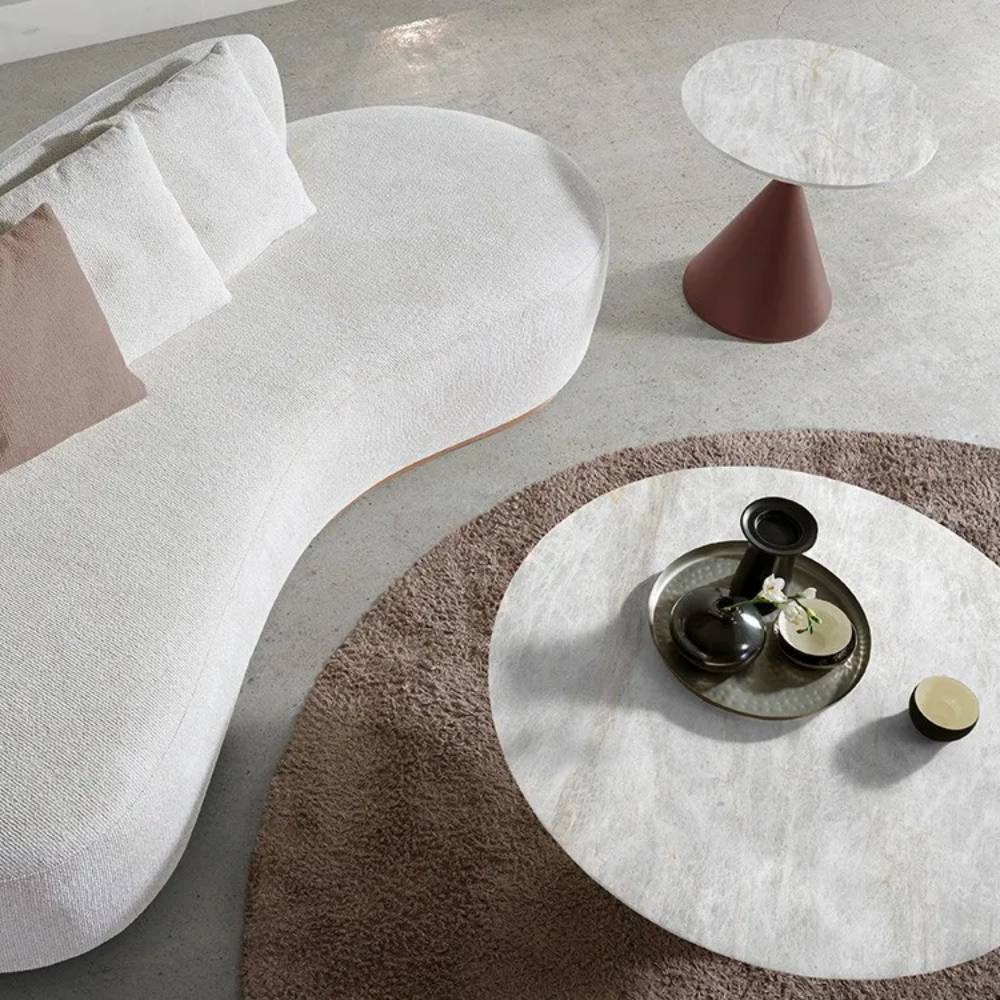 Mesa auxiliar Modelo NC-K A FIX KER Tapa de Porcelánico