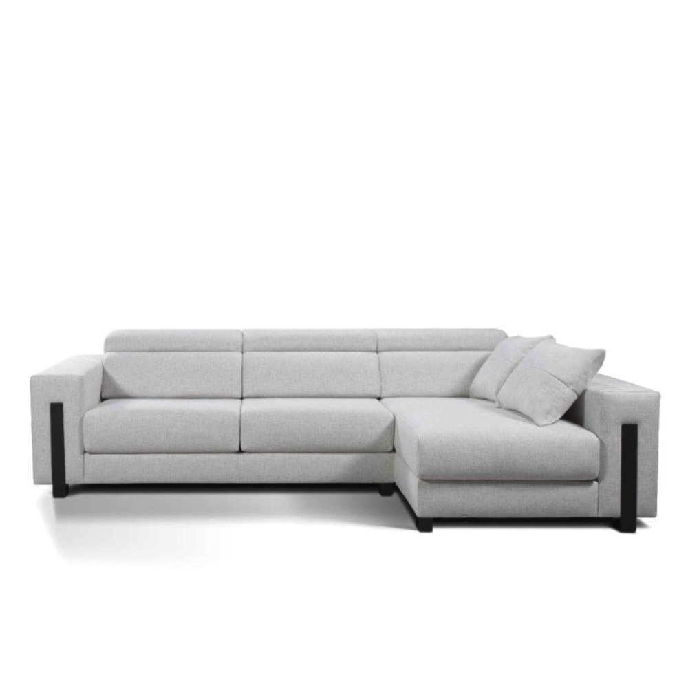 Chaiselongue con altavoces y sistema audio modelo NOBU en tela