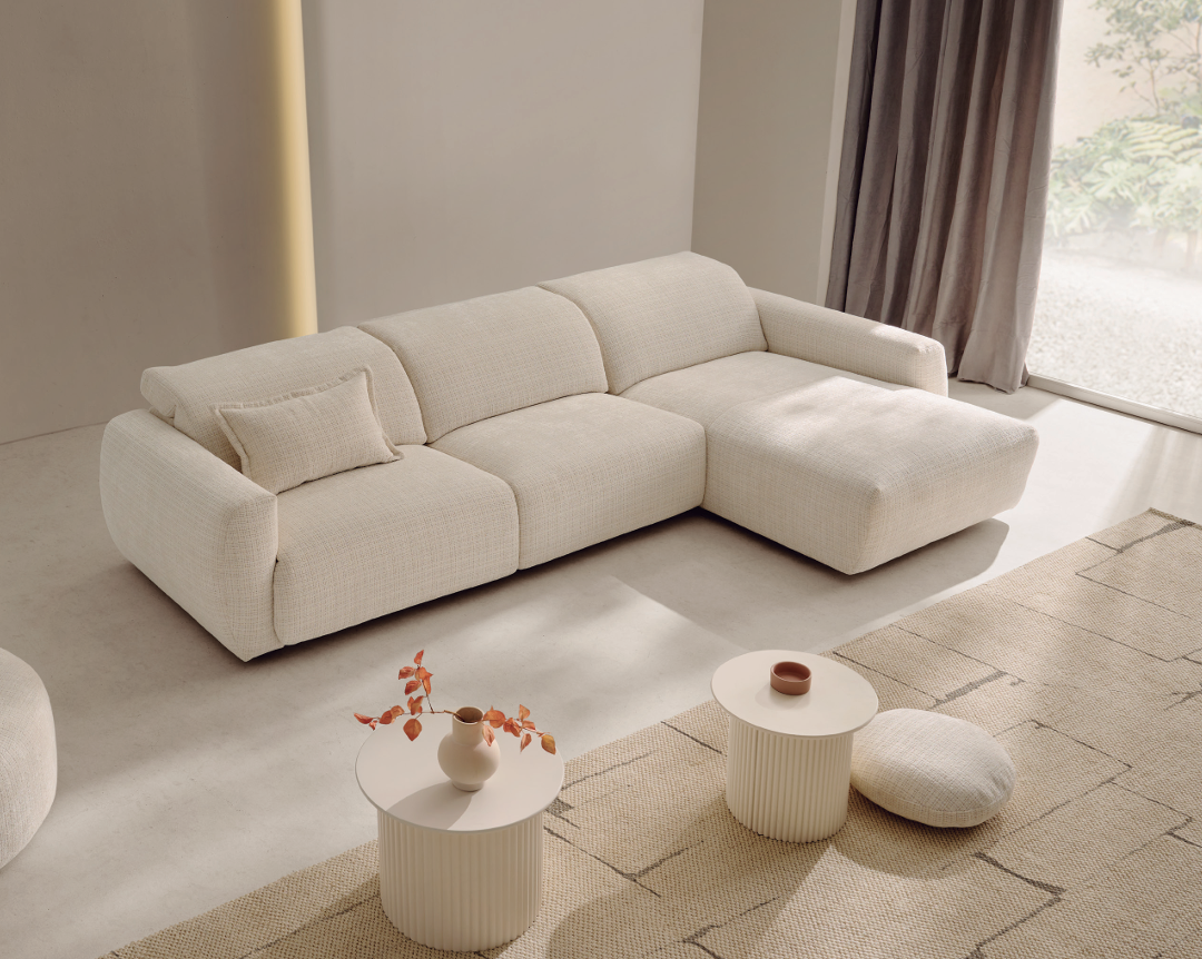 Chaisselongue de diseño con asientos relax modelo NOOGA