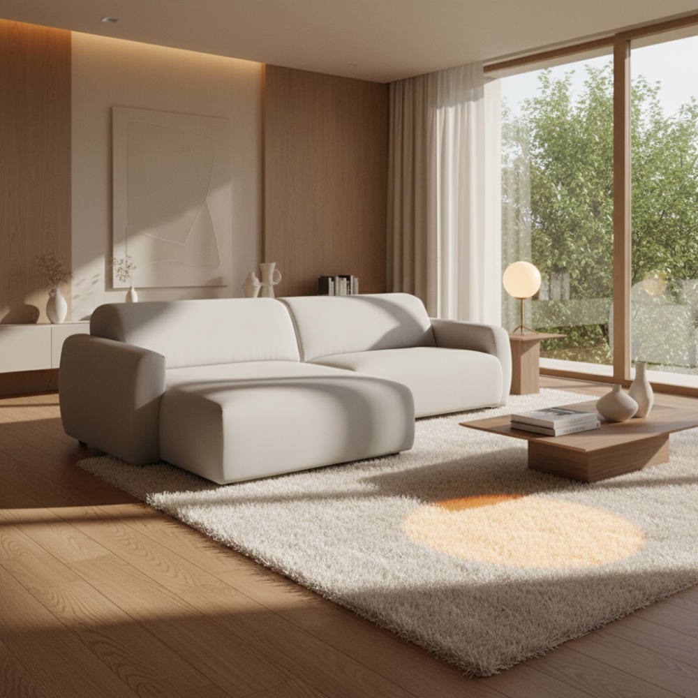 Chaisselongue de diseño con asiento relax modelo NOOGA