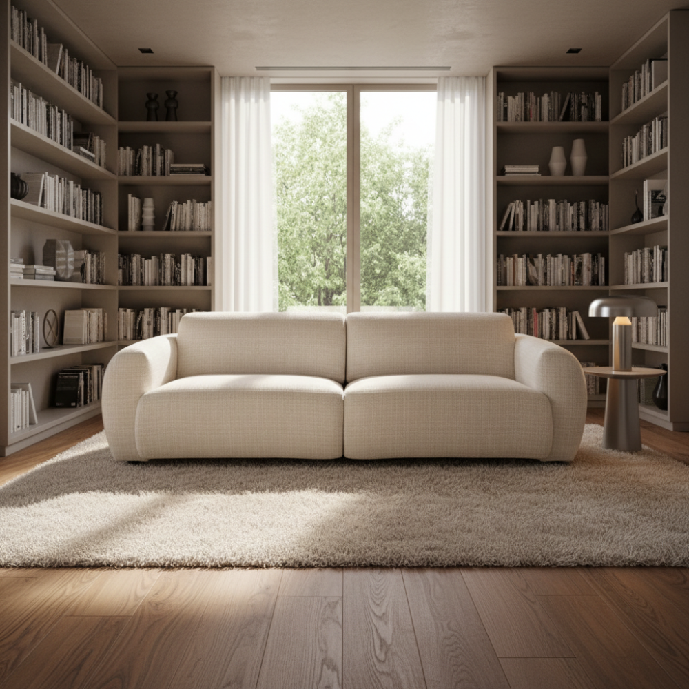 Sofá de diseño con asientos relax modelo NOOGA