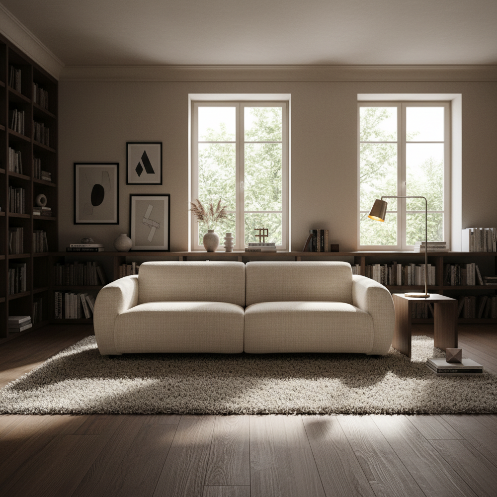 Sofá de diseño con asientos relax modelo NOOGA