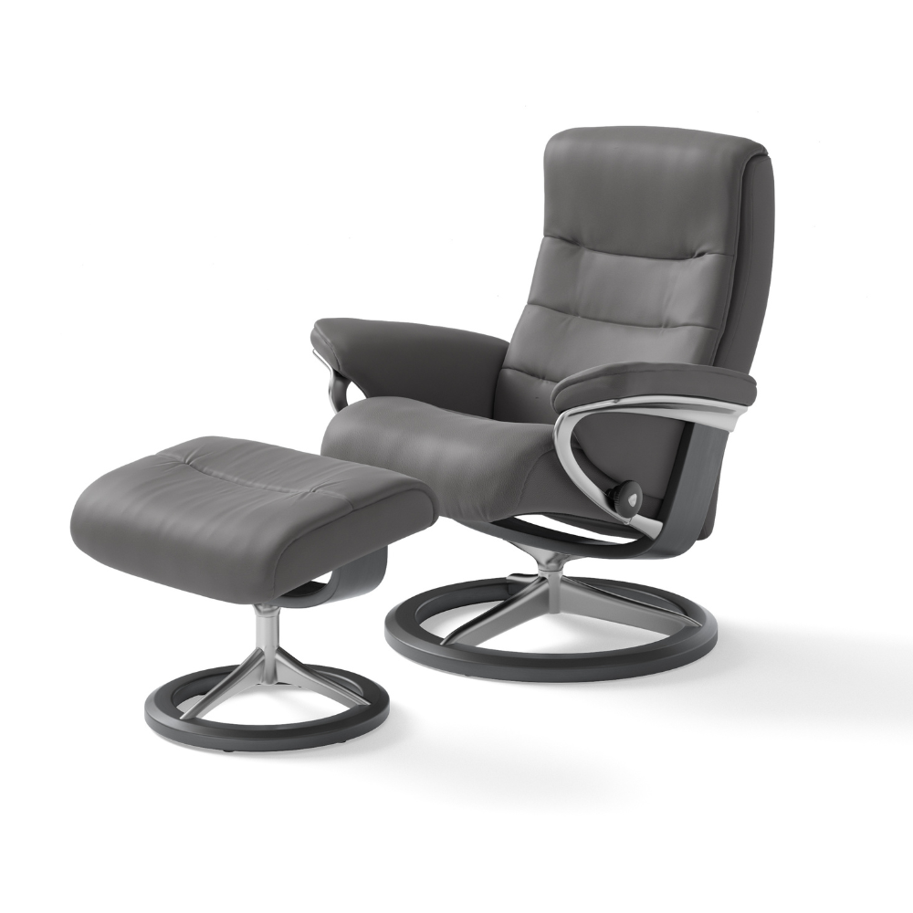 Sillón modelo NORDIC Signature Plus™ System BalanceAdapt™ en piel Paloma