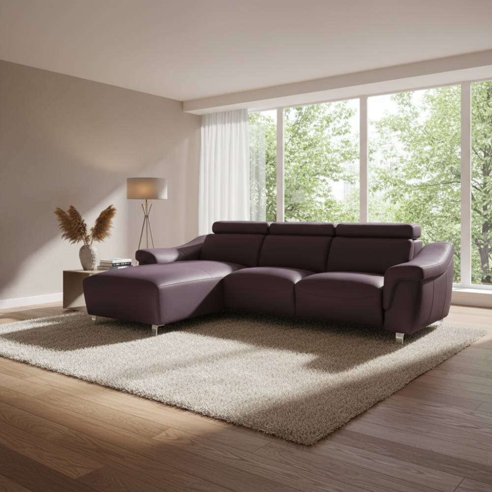 Chaiselongue modelo PADOVA Tapizado Piel