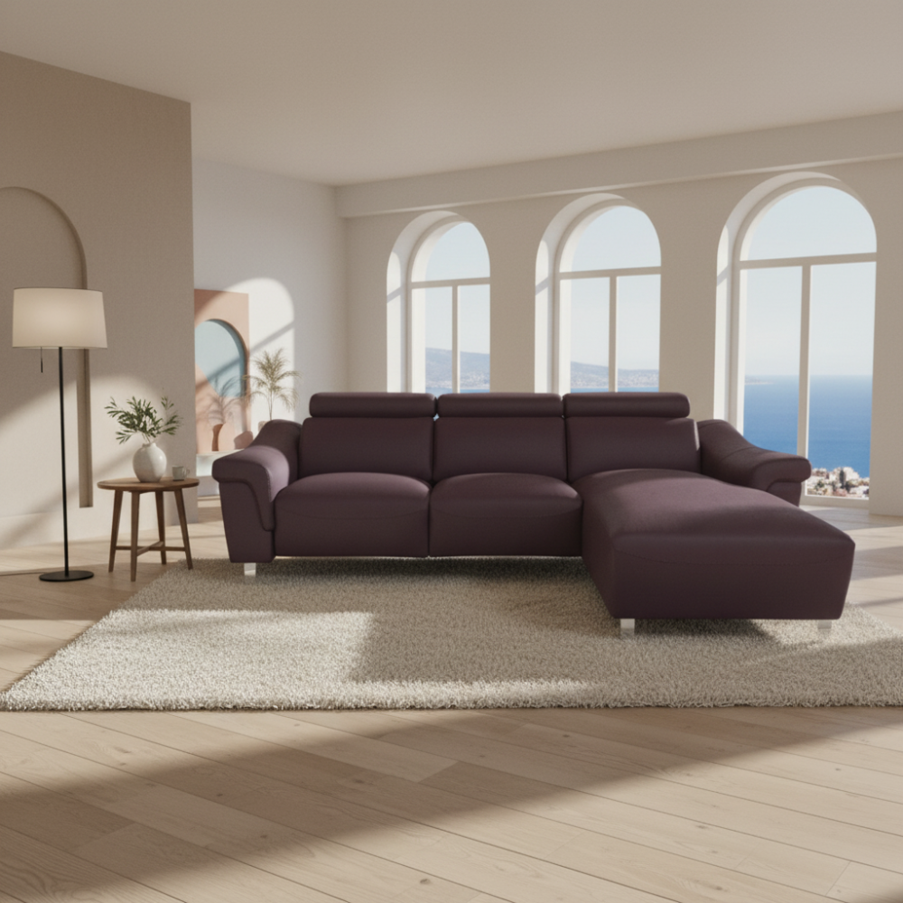 Chaiselongue modelo PADOVA Tapizado Piel