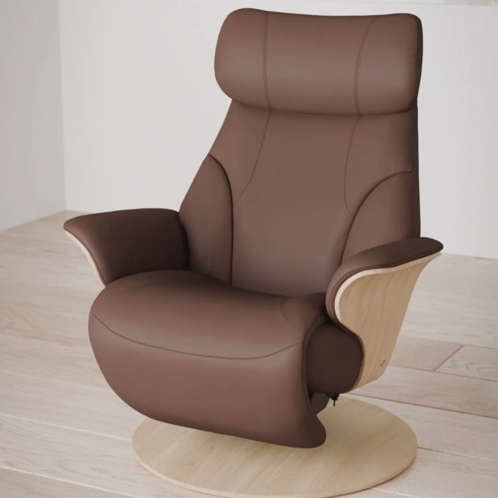 video de opciones de diseño de la butaca adam de stressless disponible en sidivani
