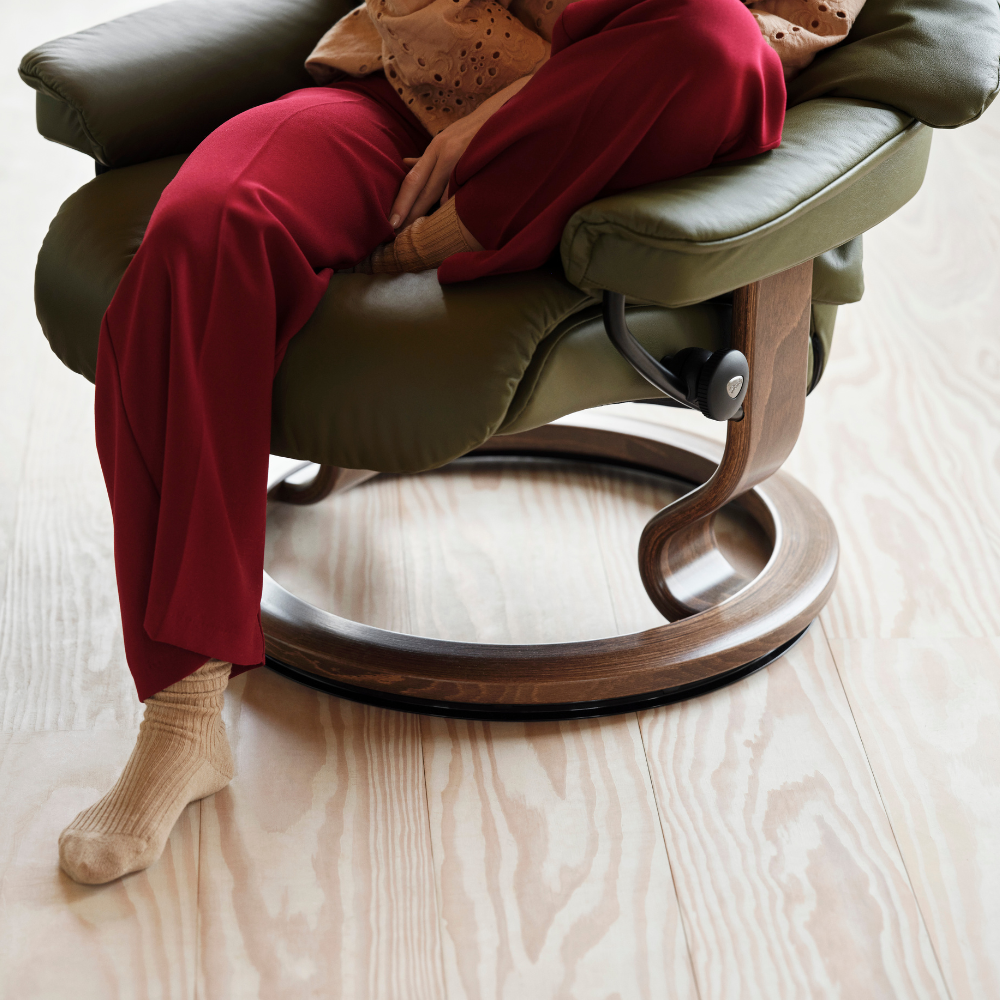 Sillon modelo RENO Classic Plus™ System de STRESSLESS en piel Batick