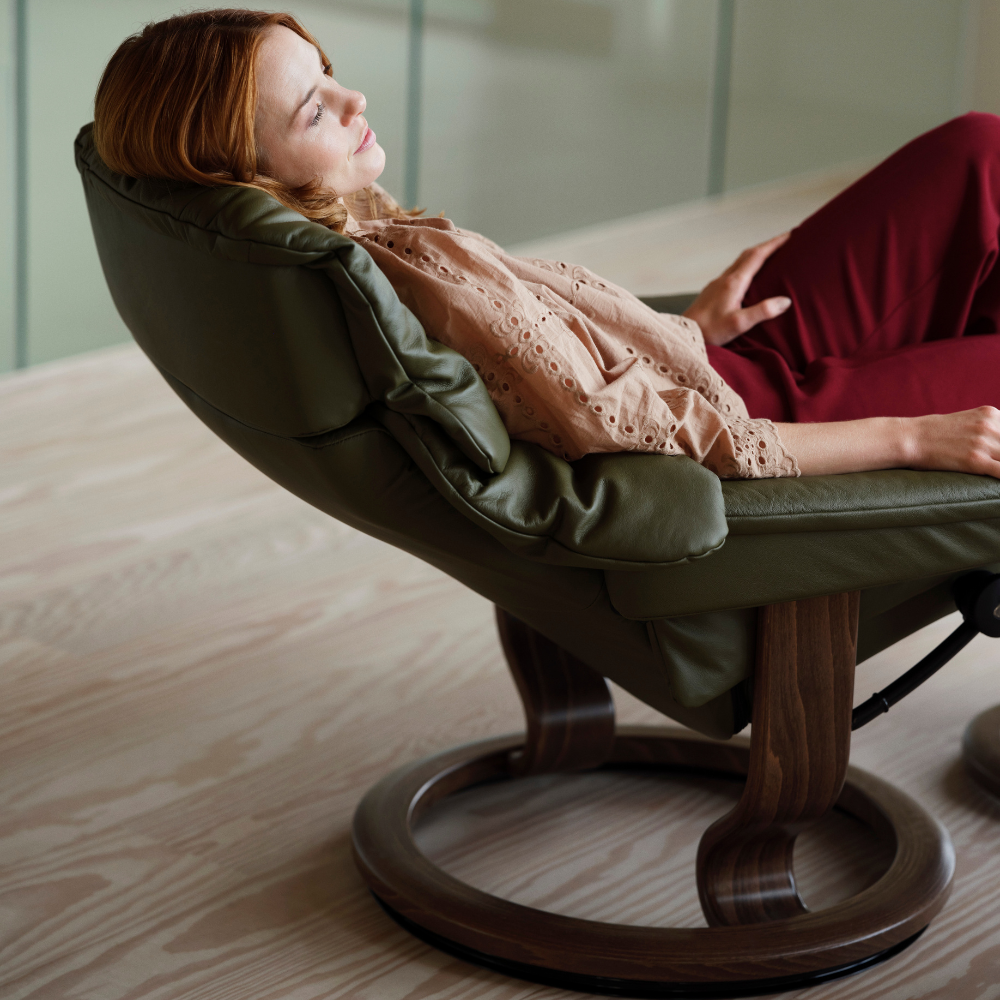 Sillon modelo RENO Classic Plus™ System de STRESSLESS en piel Batick