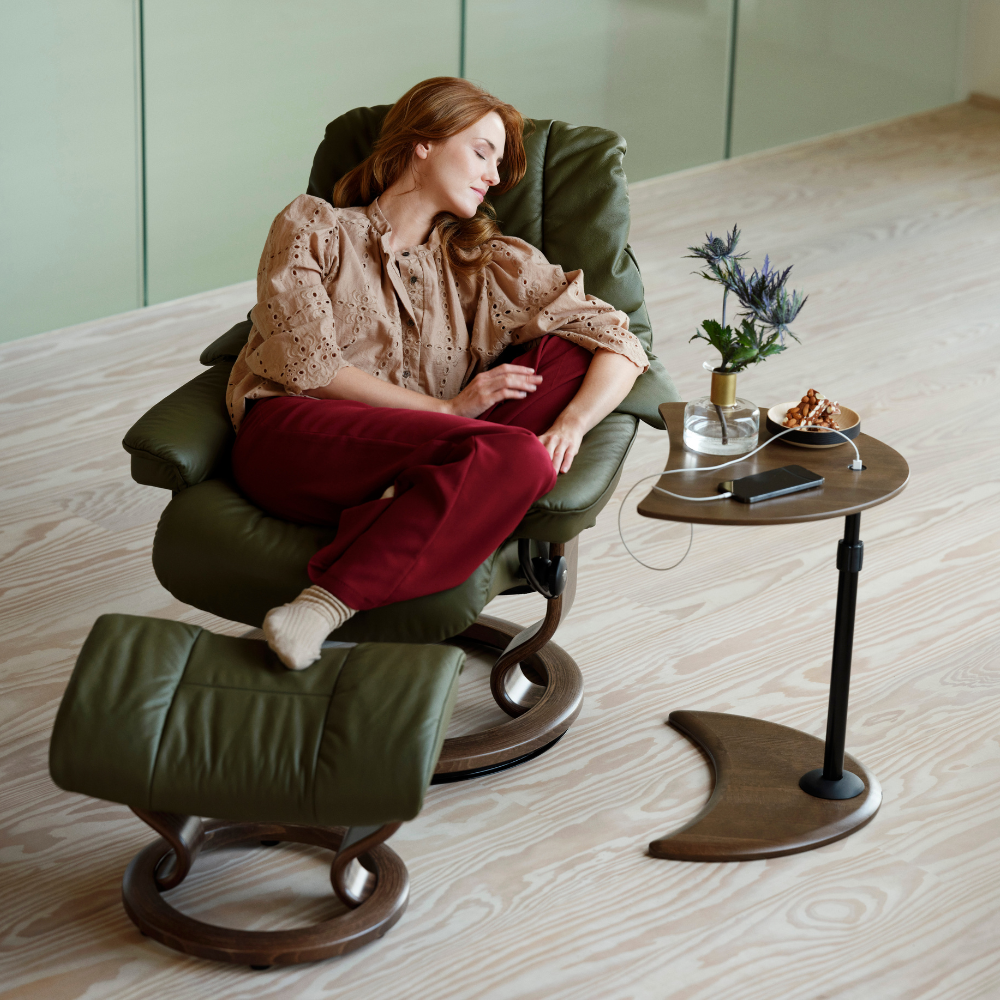 Sillon modelo RENO Classic Plus™ System de STRESSLESS en piel Batick