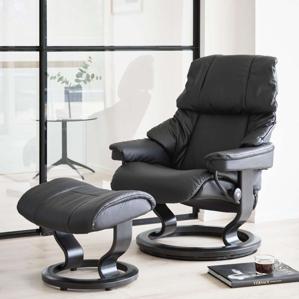 Sillon modelo RENO Classic Plus™ System de STRESSLESS en piel Batick