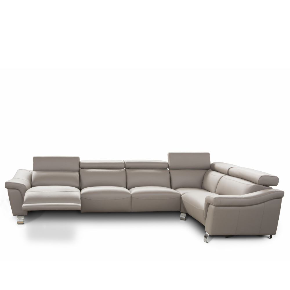 Rinconera modelo PADOVA con Relax en ambos extremos Tapizado Piel