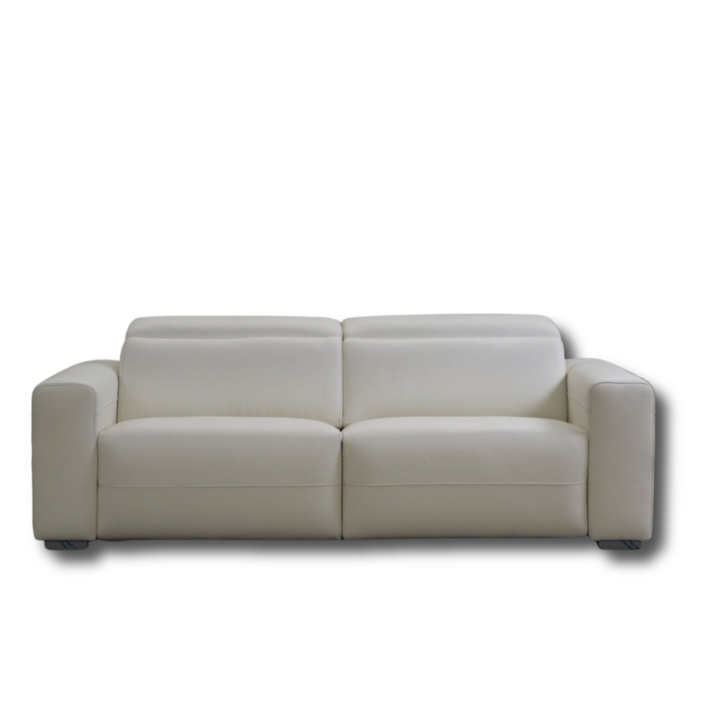 Sofá 2 asientos relax modelo RUGGIANI en piel