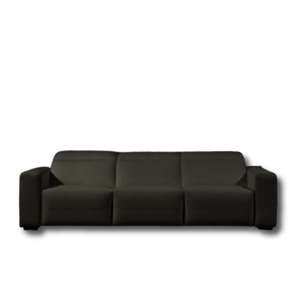 Sofá 3 asientos relax modelo RUGGIANI en piel